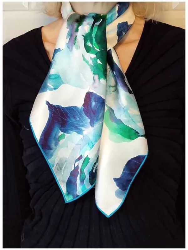 Online Mon Foulard en Soie Foulard Carré en soie femme CBF2386