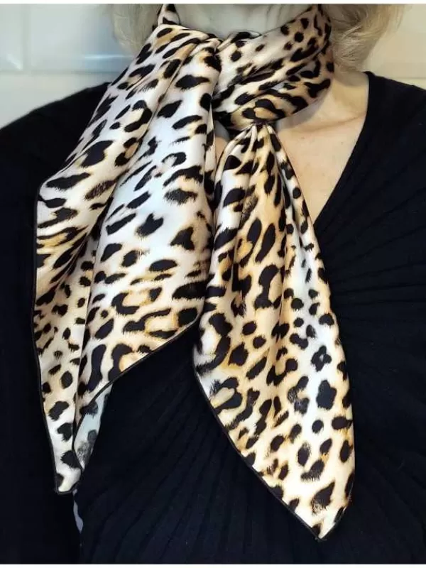 Outlet Mon Foulard en Soie Foulard Carré en soie femme CBF2256