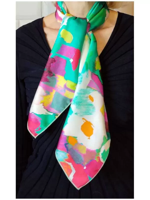 Discount Mon Foulard en Soie Foulard Carré en soie femme CBF2426