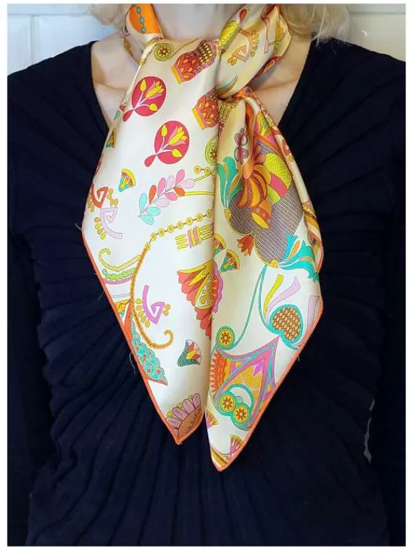 Discount Mon Foulard en Soie Foulard Carré en soie femme CBF2382