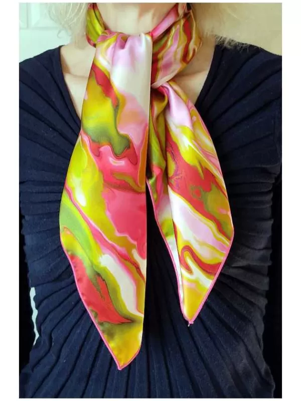 Store Mon Foulard en Soie Foulard Carré en soie femme CBF2347