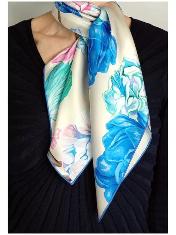 Store Mon Foulard en Soie Foulard Carré en soie femme CBF2122