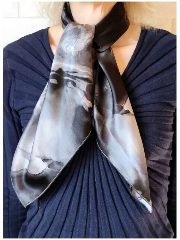 Best Mon Foulard en Soie Foulard Carré en soie femme CBF2353