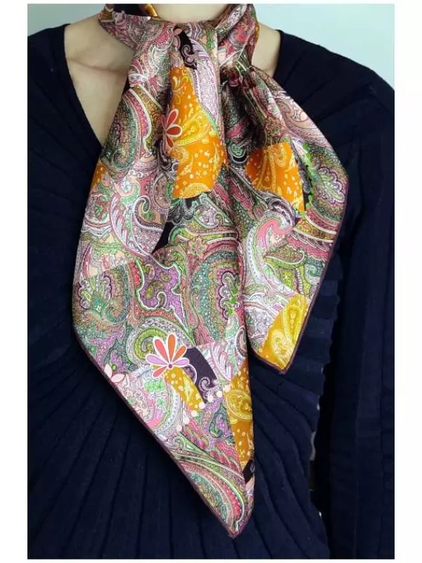 Discount Mon Foulard en Soie Foulard Carré en soie femme CBF2107