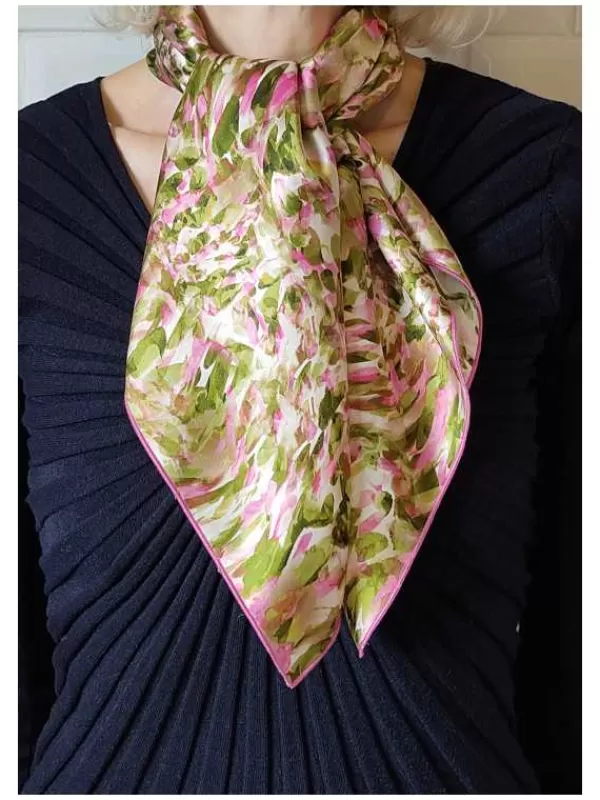 Flash Sale Mon Foulard en Soie Foulard Carré en soie femme CBF2344