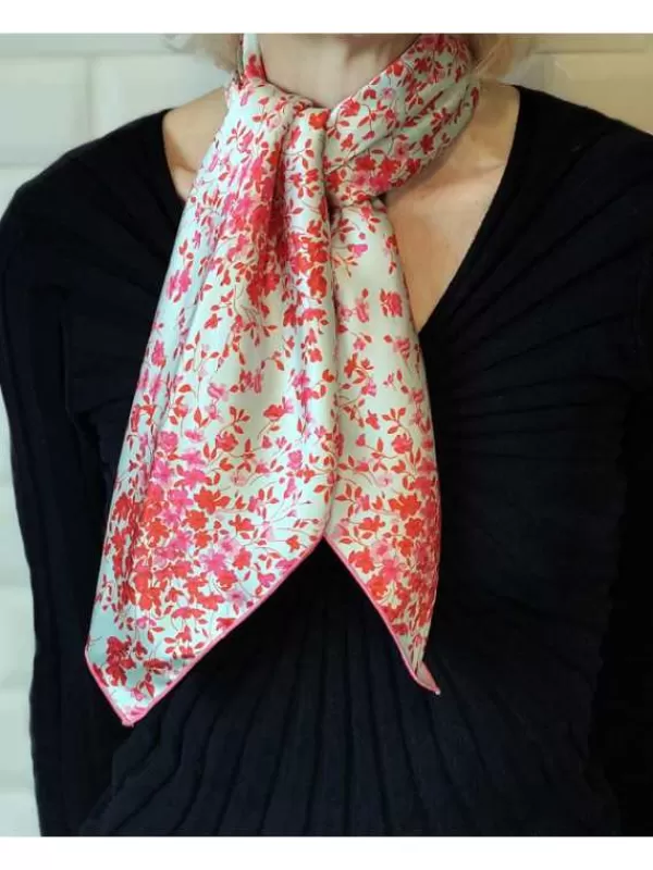 Clearance Mon Foulard en Soie Foulard Carré en soie femme CBF2332