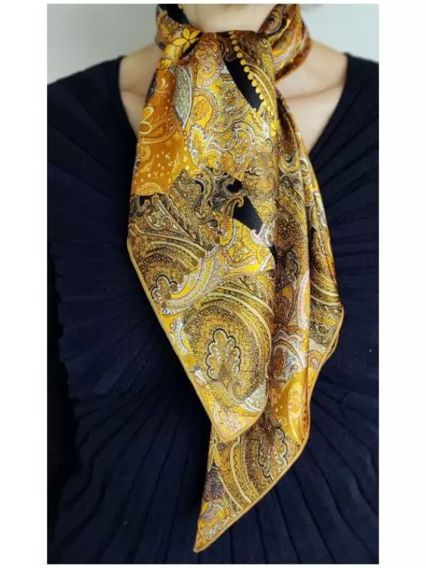 Flash Sale Mon Foulard en Soie Foulard Carré en soie femme CBF2105