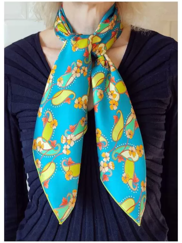 Clearance Mon Foulard en Soie Foulard Carré en soie femme CBF2340