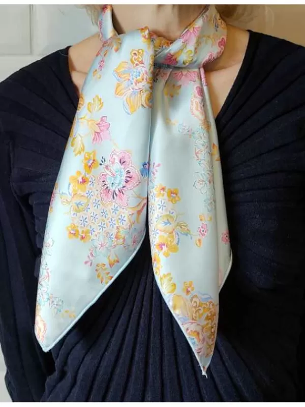 Clearance Mon Foulard en Soie Foulard Carré en soie femme CBF2406