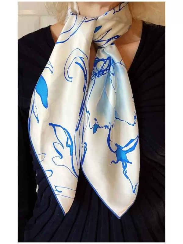 Shop Mon Foulard en Soie Foulard Carré en soie femme CBF2336