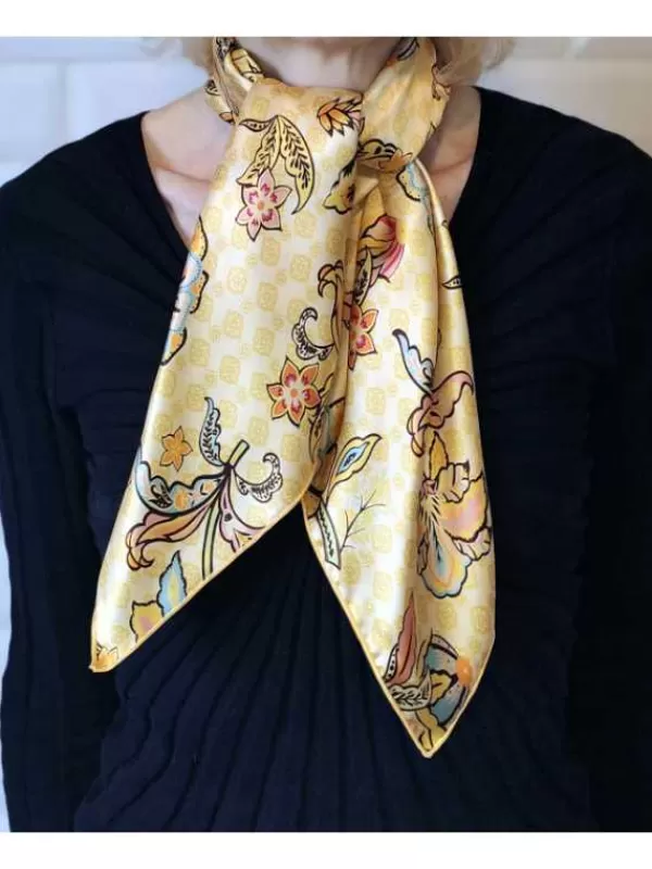 Fashion Mon Foulard en Soie Foulard Carré en soie femme CBF2331