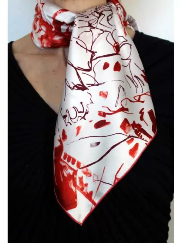 Hot Mon Foulard en Soie Foulard Carré en soie femme CBF1910