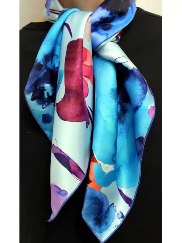 Best Mon Foulard en Soie Foulard Carré en soie femme CBF1820