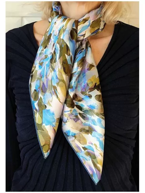 Best Mon Foulard en Soie Foulard Carré en soie femme CBF2495