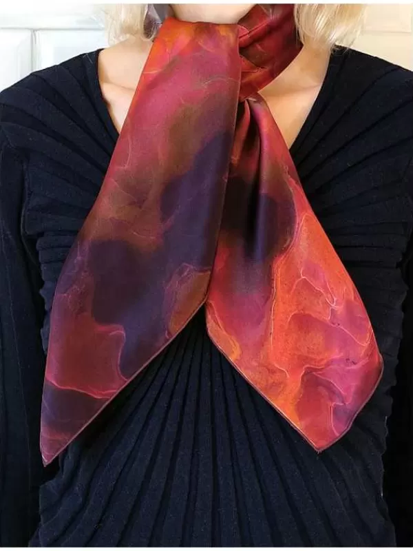 Store Mon Foulard en Soie Foulard Carré en soie femme CBF2478