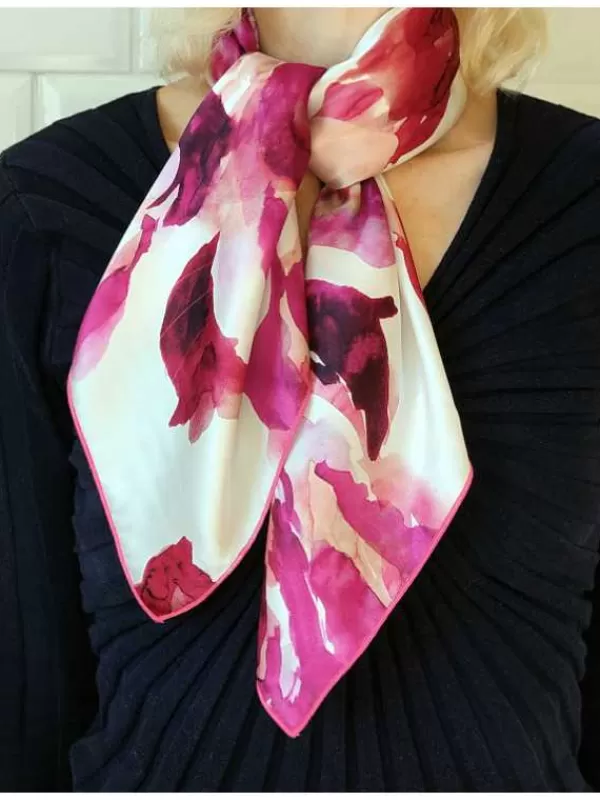 Fashion Mon Foulard en Soie Foulard Carré en soie femme CBF2479