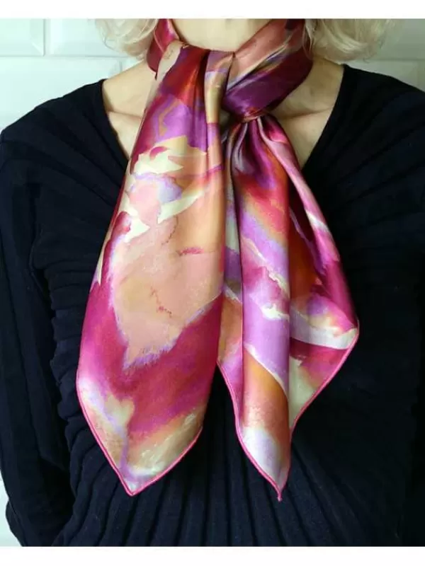 Store Mon Foulard en Soie Foulard Carré en soie femme CBF2476