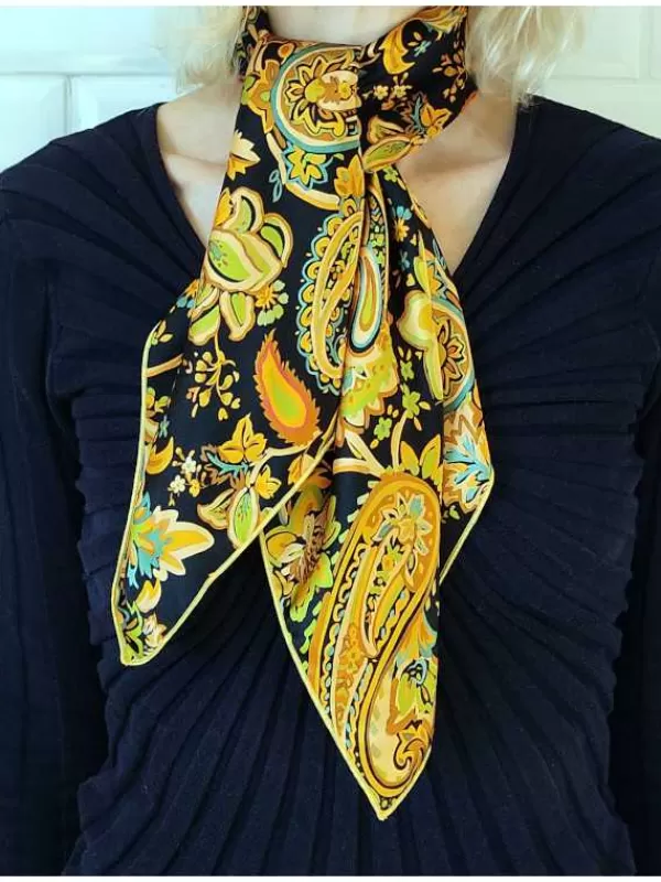 New Mon Foulard en Soie Foulard Carré en soie femme CBF2468