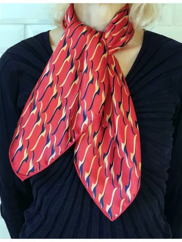 Clearance Mon Foulard en Soie Foulard Carré en soie femme CBF2464