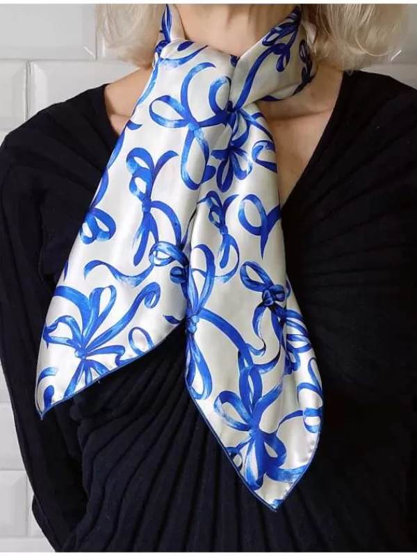 Online Mon Foulard en Soie Foulard Carré en soie femme CBF2457