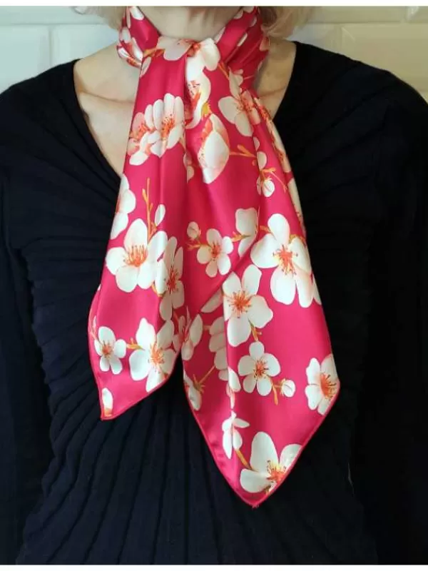 Hot Mon Foulard en Soie Foulard Carré en soie femme CBF2328