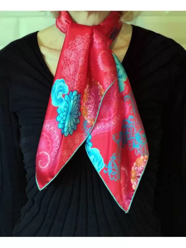 Hot Mon Foulard en Soie Foulard Carré en soie femme CBF2327