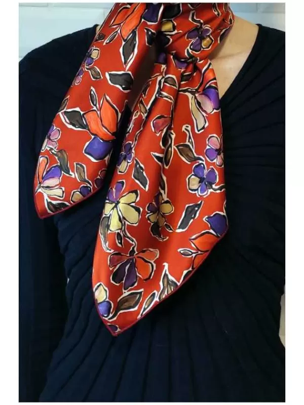 Cheap Mon Foulard en Soie Foulard Carré en soie femme CBF2226