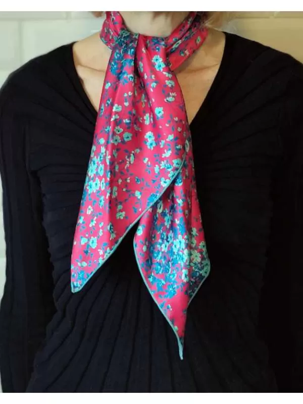 Best Mon Foulard en Soie Foulard Carré en soie femme CBF2325