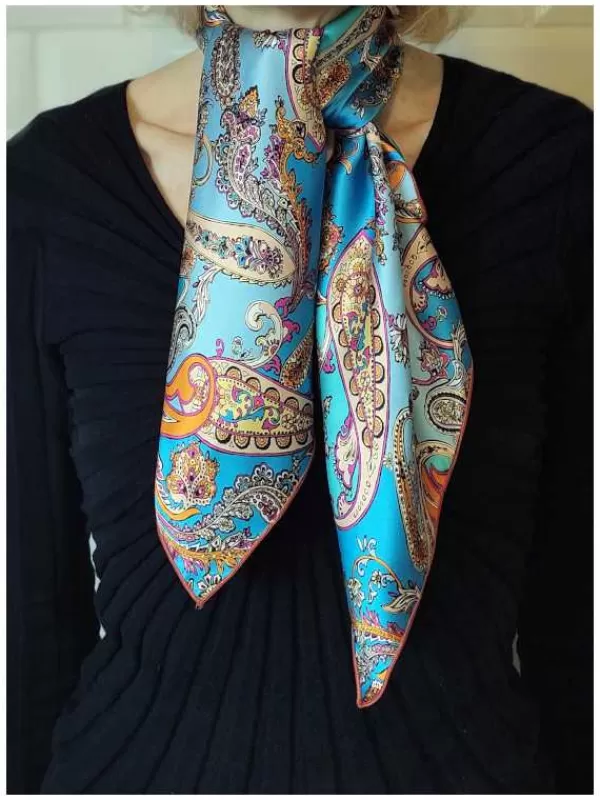 Cheap Mon Foulard en Soie Foulard Carré en soie femme CBF2324