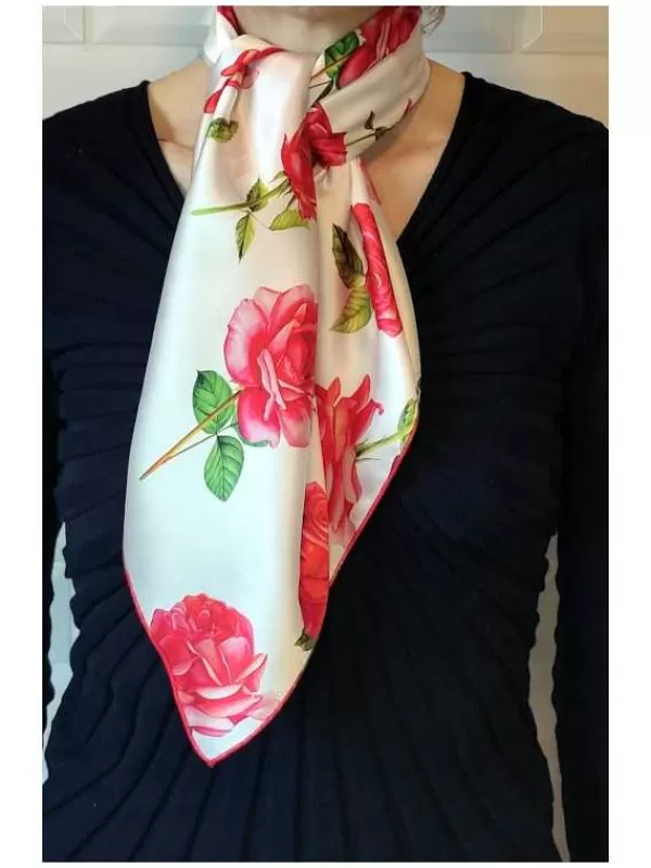 Store Mon Foulard en Soie Foulard Carré en soie femme CBF2220