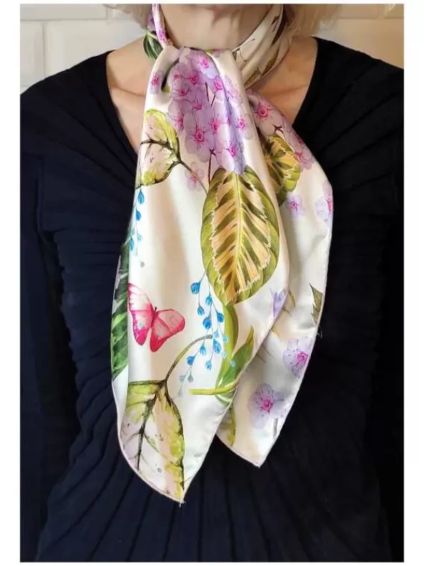 Discount Mon Foulard en Soie Foulard Carré en soie femme CBF2322