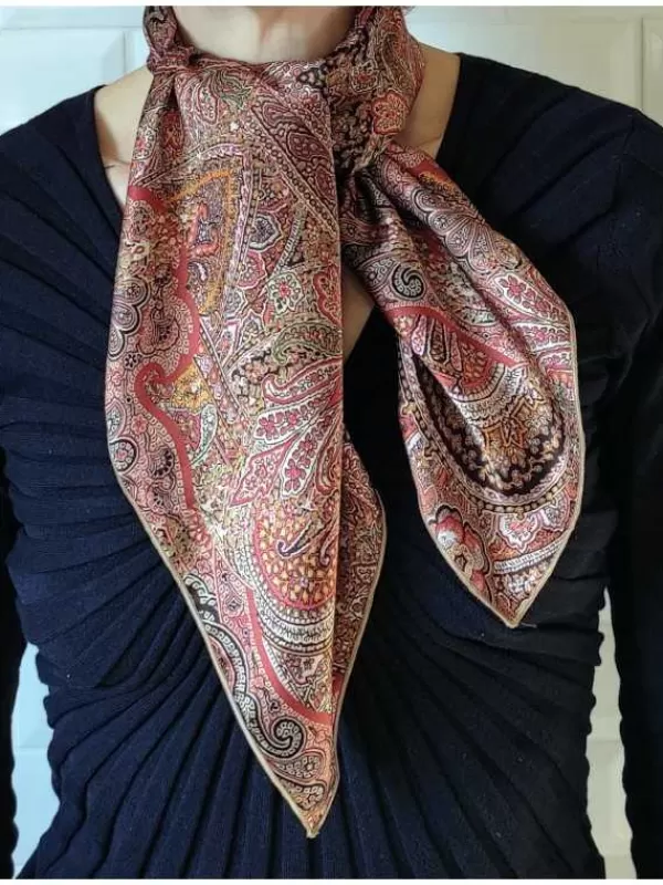 Store Mon Foulard en Soie Foulard Carré en soie femme CBF2177