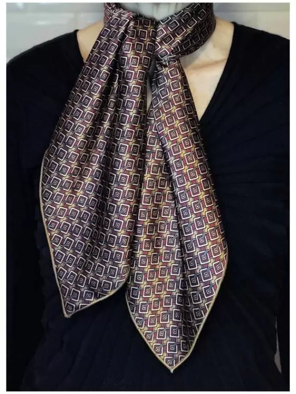 Clearance Mon Foulard en Soie Foulard Carré en soie femme CBF2203