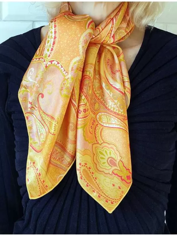 Hot Mon Foulard en Soie Foulard Carré en soie femme CBF2452