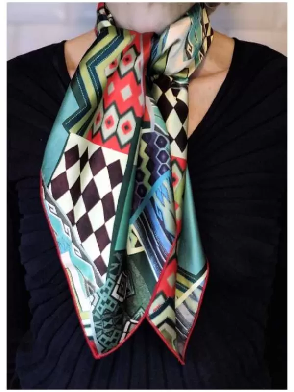 Flash Sale Mon Foulard en Soie Foulard Carré en soie femme CBF2251