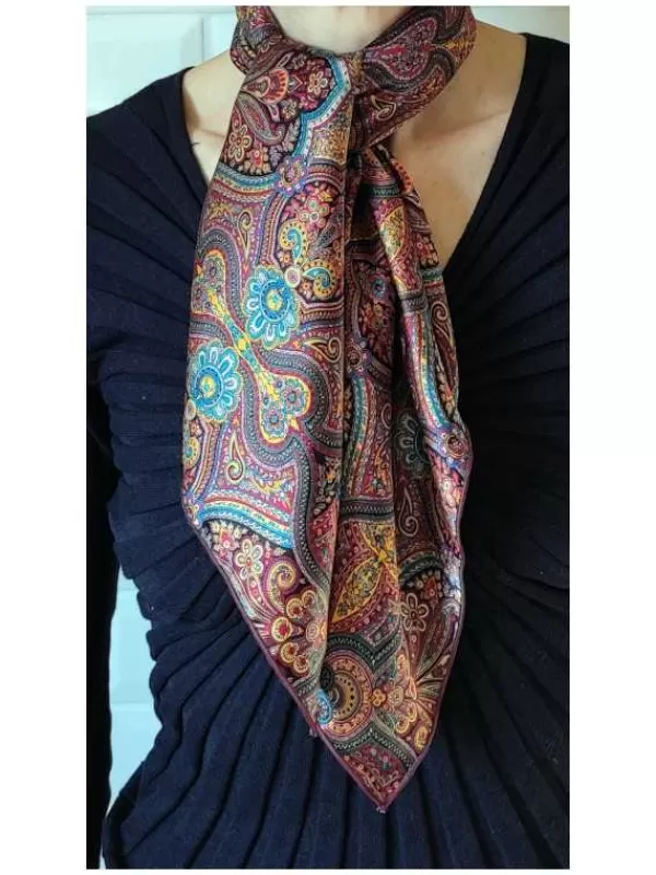 Sale Mon Foulard en Soie Foulard Carré en soie femme CBF2173