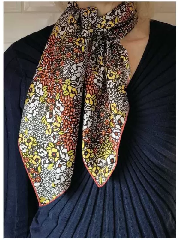 Discount Mon Foulard en Soie Foulard Carré en soie femme CBF2307