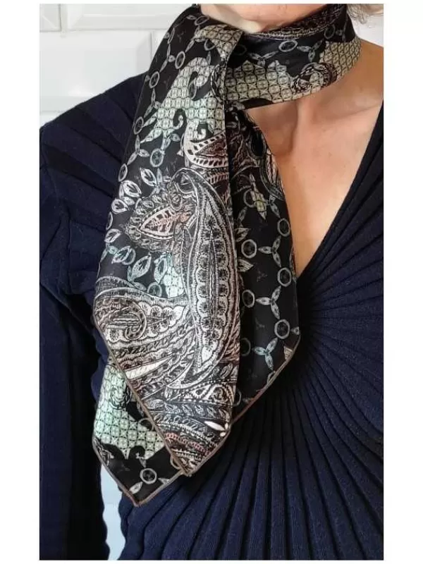 Shop Mon Foulard en Soie Foulard Carré en soie femme CBF2178