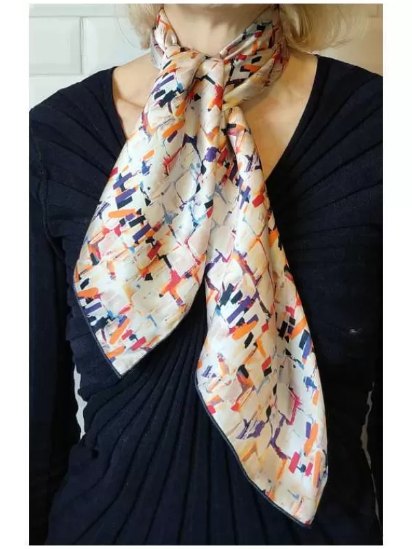 Shop Mon Foulard en Soie Foulard Carré en soie femme CBF2435