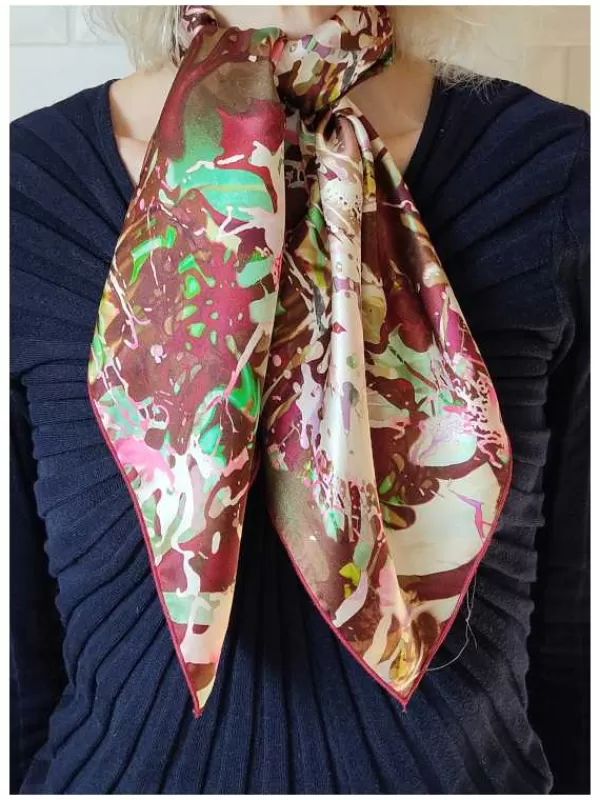 Discount Mon Foulard en Soie Foulard Carré en soie femme CBF2389