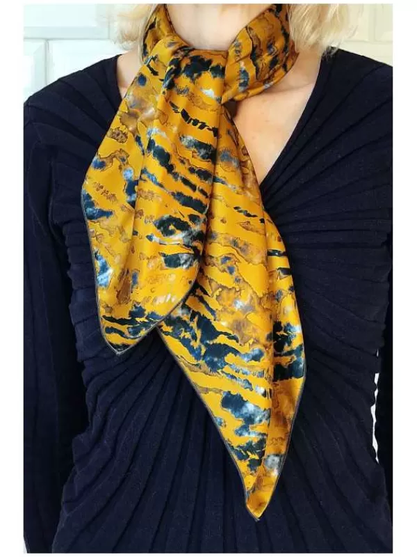 Best Mon Foulard en Soie Foulard Carré en soie femme CBF2491