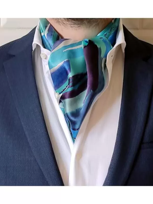 Flash Sale Mon Foulard en Soie Foulard carré en soie Homme CBFCH2403