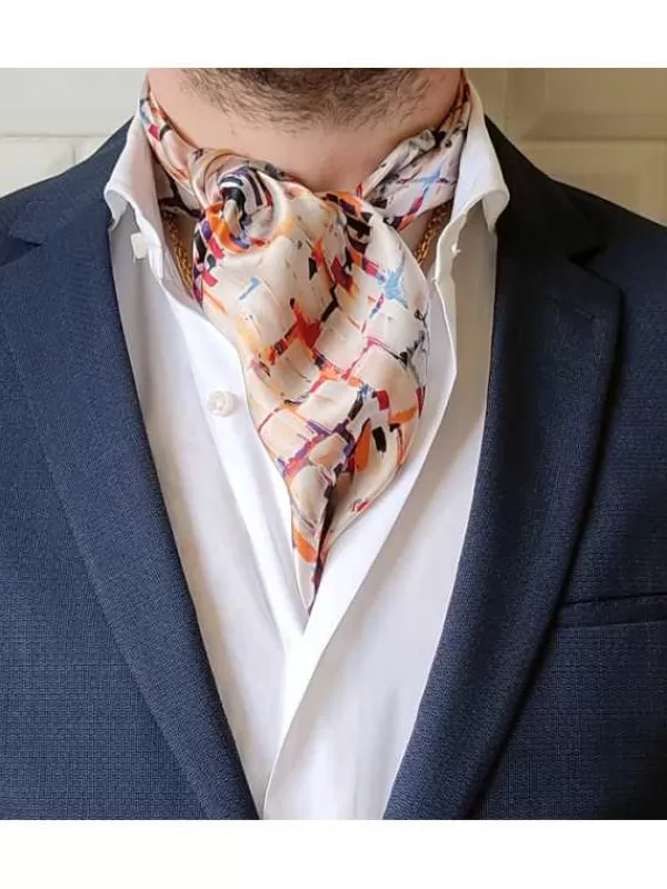 Best Mon Foulard en Soie Foulard carré en soie Homme CBFCH2435