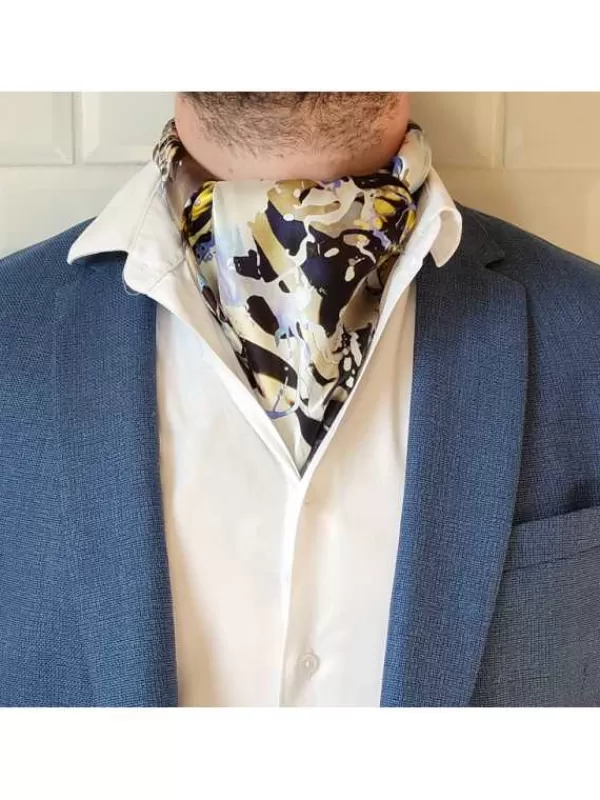 Cheap Mon Foulard en Soie Foulard carré en soie Homme CBFCH2357