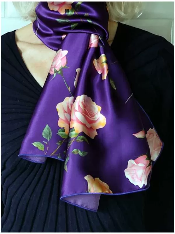 Flash Sale Mon Foulard en Soie Foulard écharpe en soie cbfe2454