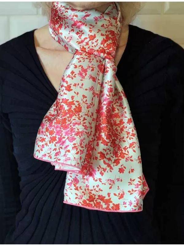 New Mon Foulard en Soie Foulard écharpe en soie cbfe2332