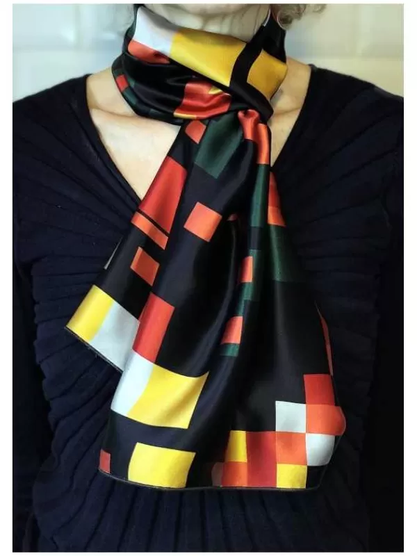 New Mon Foulard en Soie Foulard écharpe en soie cbfe2252