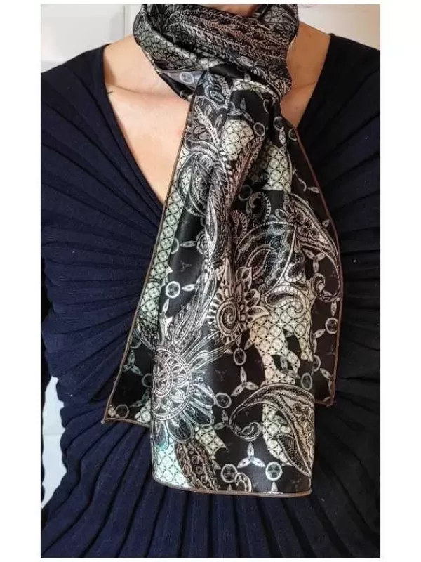 New Mon Foulard en Soie Foulard écharpe en soie cbfe2178