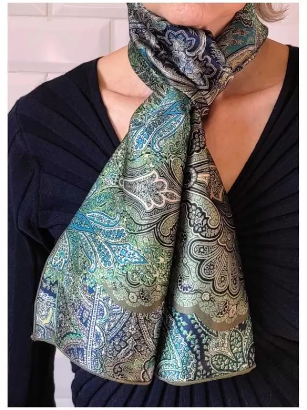 New Mon Foulard en Soie Foulard écharpe en soie cbfe2176