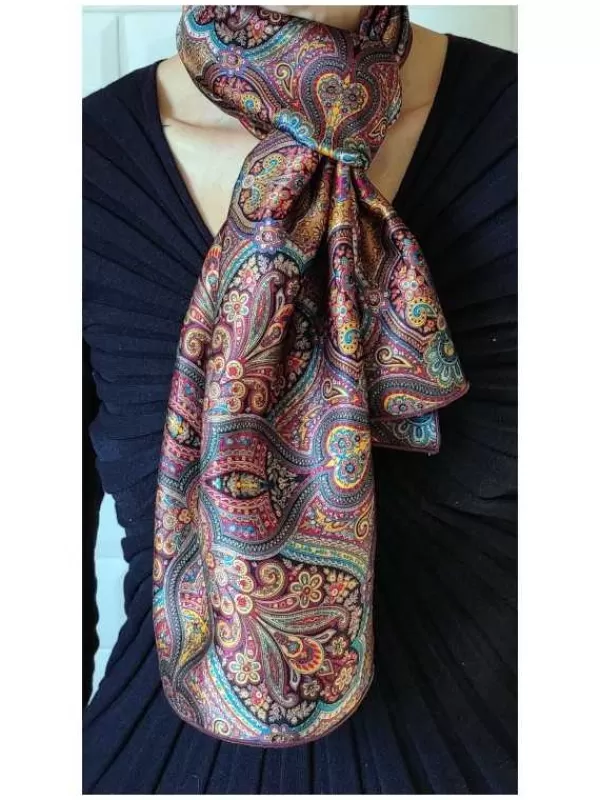 Outlet Mon Foulard en Soie Foulard écharpe en soie cbfe2173